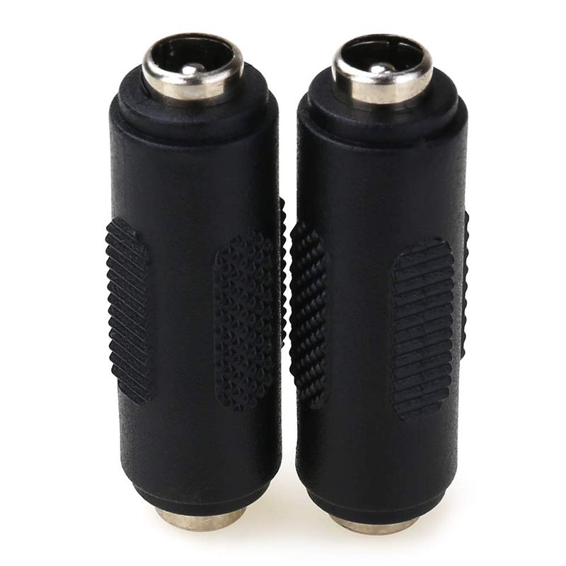 MOBOREST 12V 5.5mm x 2.1mm DC Power Connector Adapter, 12/24V Female to Female Power Jack Socket for Led Strip CCTV Security Camera Cable Wire Ends Plug Barrel -2PCS - Image 2